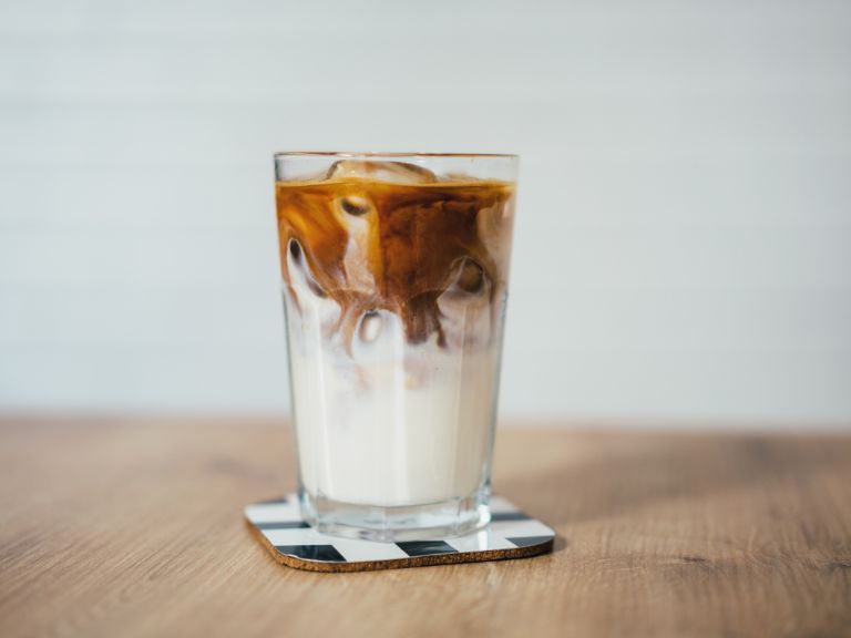 café gelado cremoso
