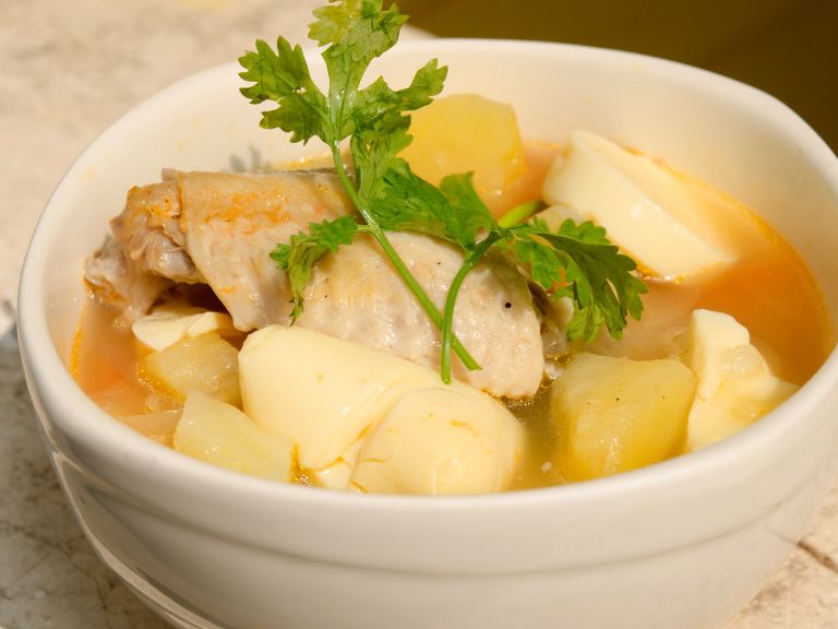 canja de galinha receita