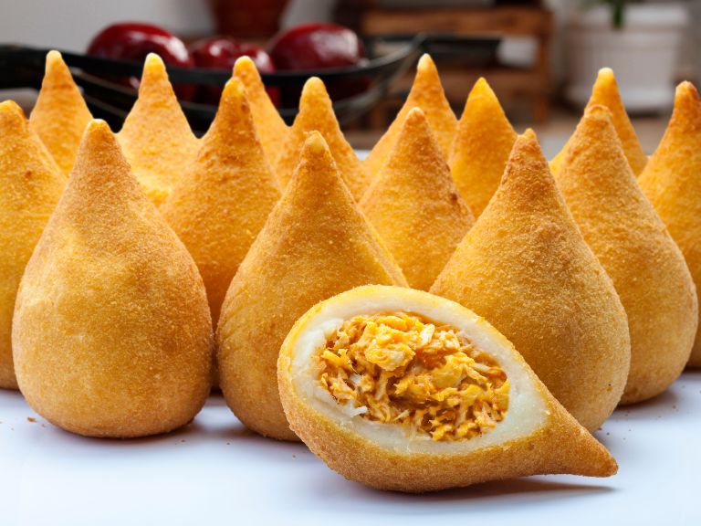 receita de coxinha de frango
