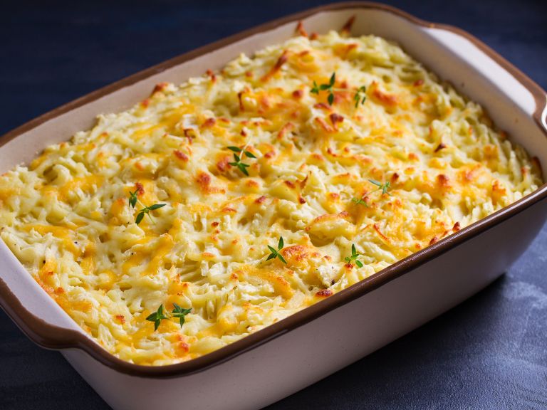 escondidinho de batata doce