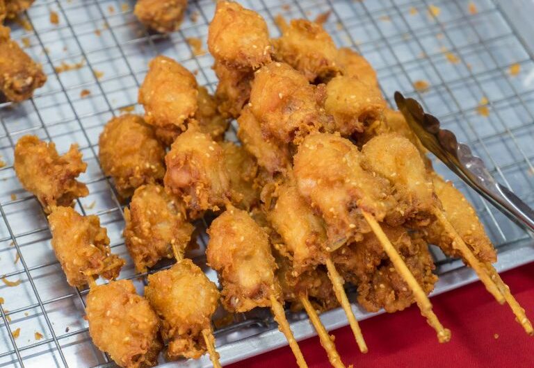 Delicioso Espetinho de Frango: Uma Explosão de Sabores