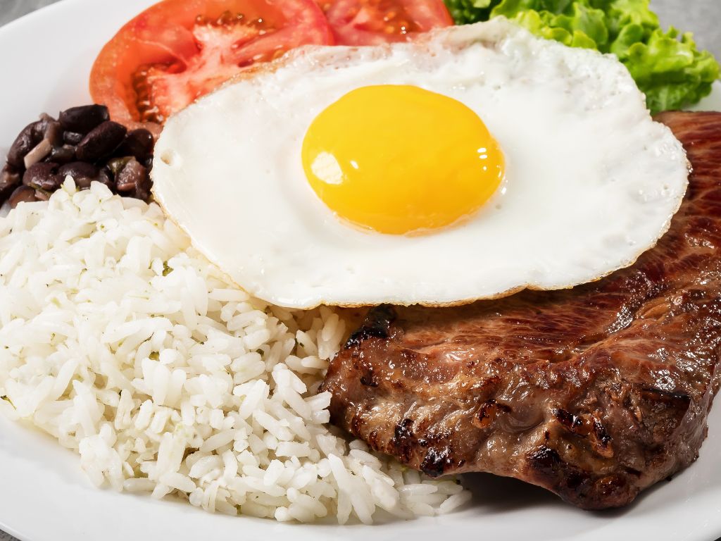 bife a cavalo
