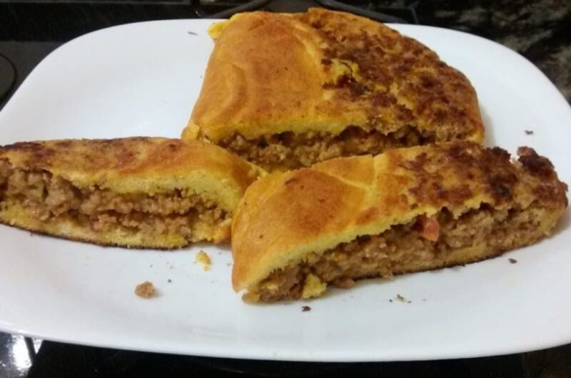 Receita: Omelete de Carne Moída