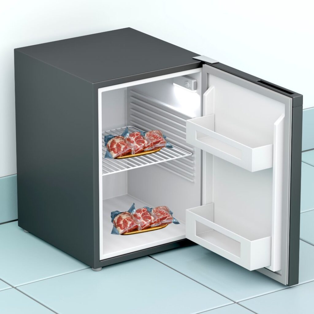 Frigobar posso guardar carne dicas e cuidados.
