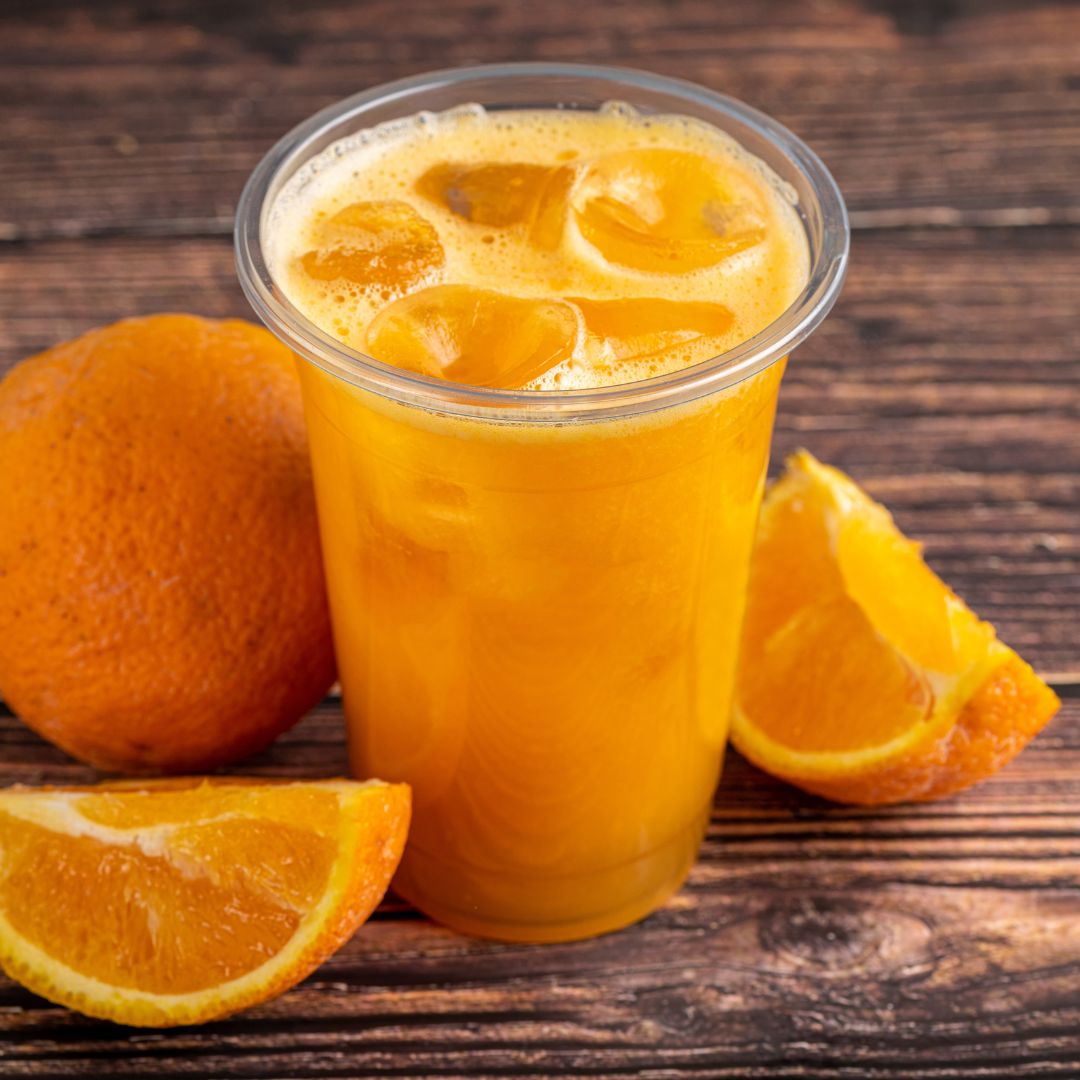Suco Cítrico Energizante: Laranja com Toque de Acerola