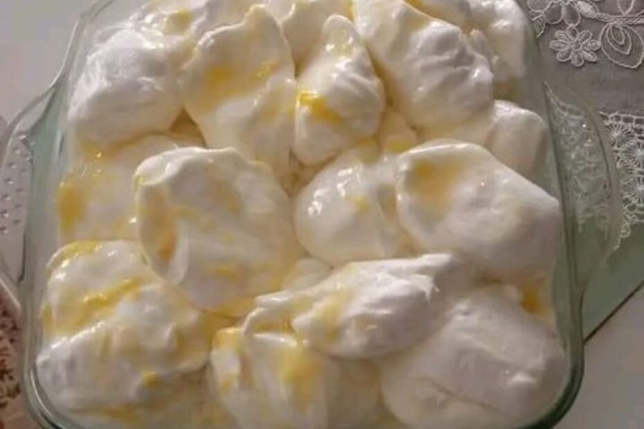 receita de ovos nevados.