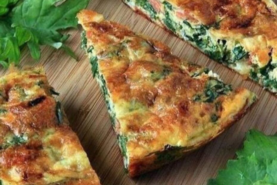 Torta de Espinafre de Liquidificador