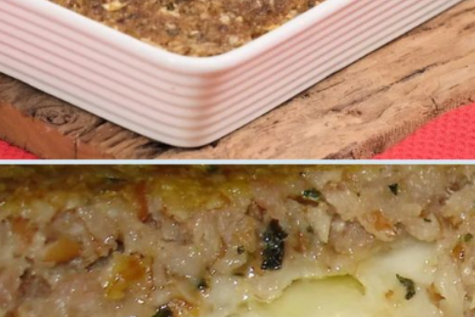 receita quibe de forno recheado