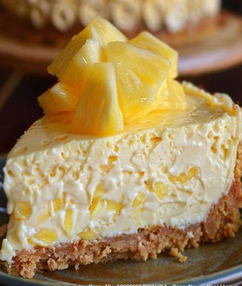 Cheesecake de Ananás: