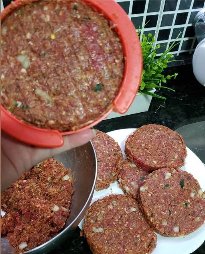 hamburguer caseiro
