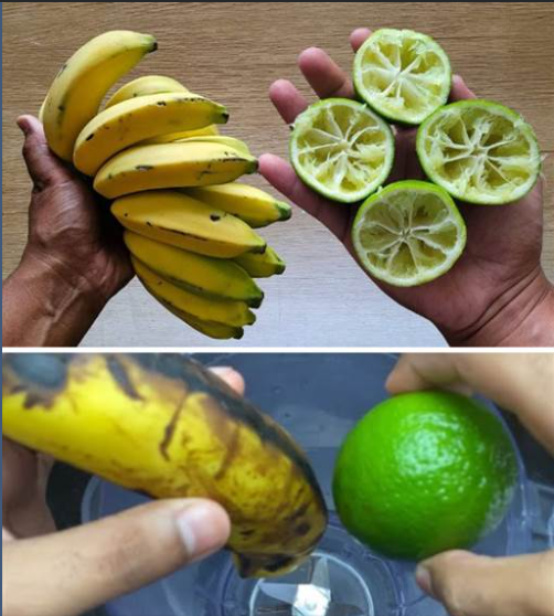 MORRIA E NÃO SABIA: É só bater BANANA com LIMÃO e não precisa mais gastar dinheiro