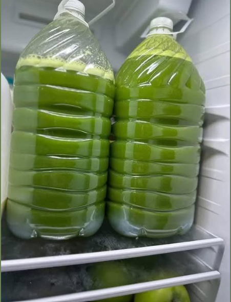 suco de abacaxi com hortelã