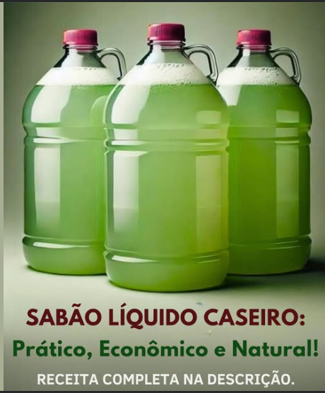 SABAO LIQUIDO CASEIRO