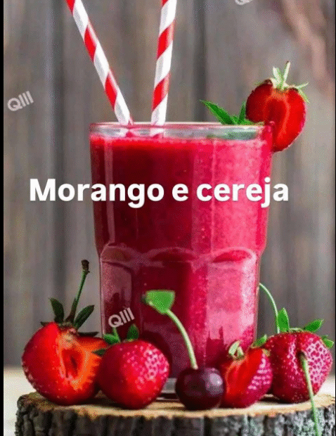 MORANGO E CEREJA.