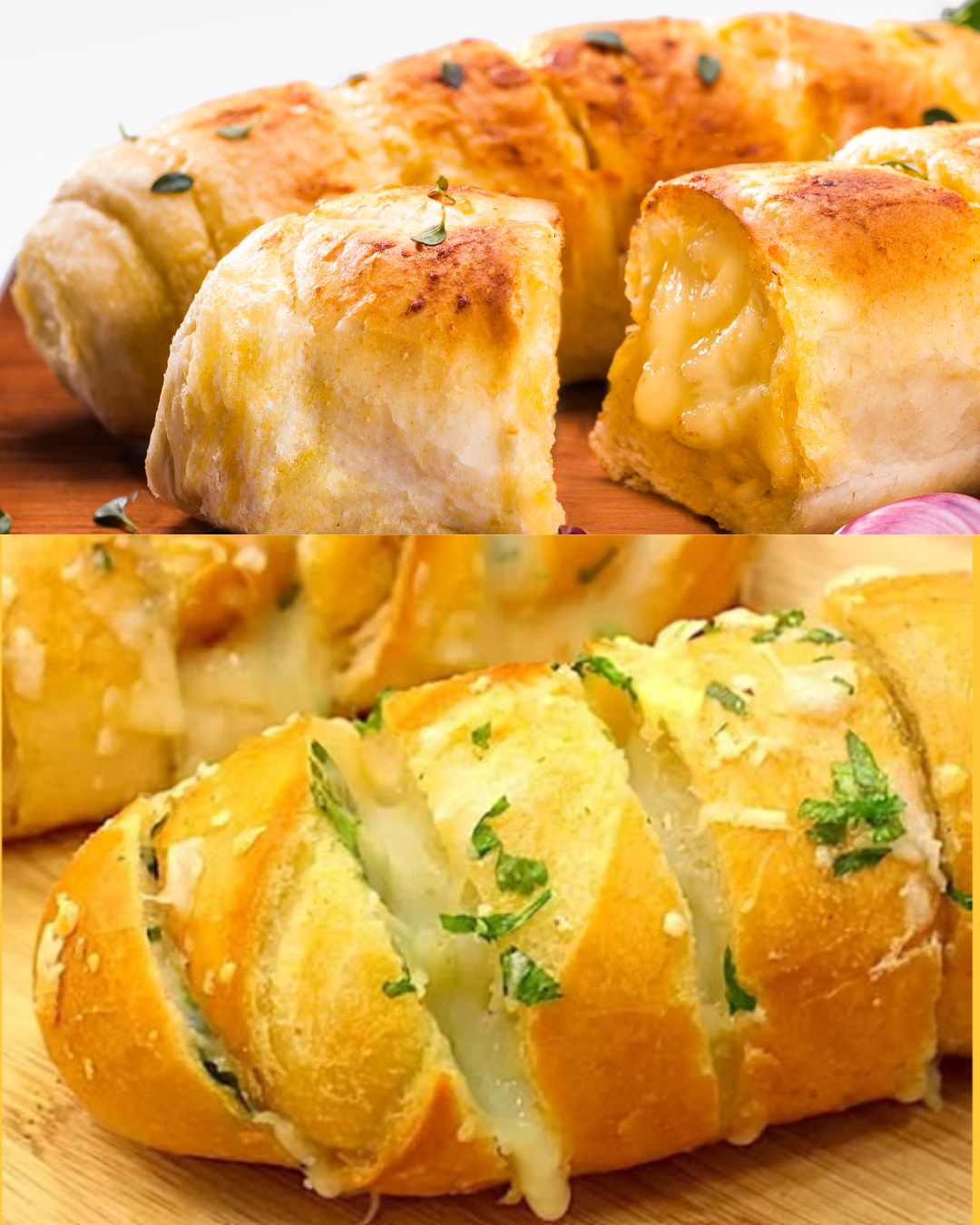 PÃO DE ALHO CASEIRO