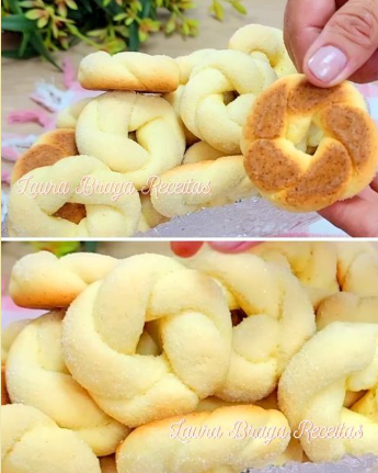 ROSQUINHA DE PADARIA COM INGREDIENTES QUE VOCÊ TEM EM CASA